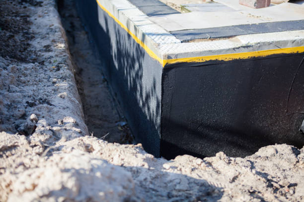 Residential Waterproofing installation at a Wellington, AL home by SJ Waterproofing Pros